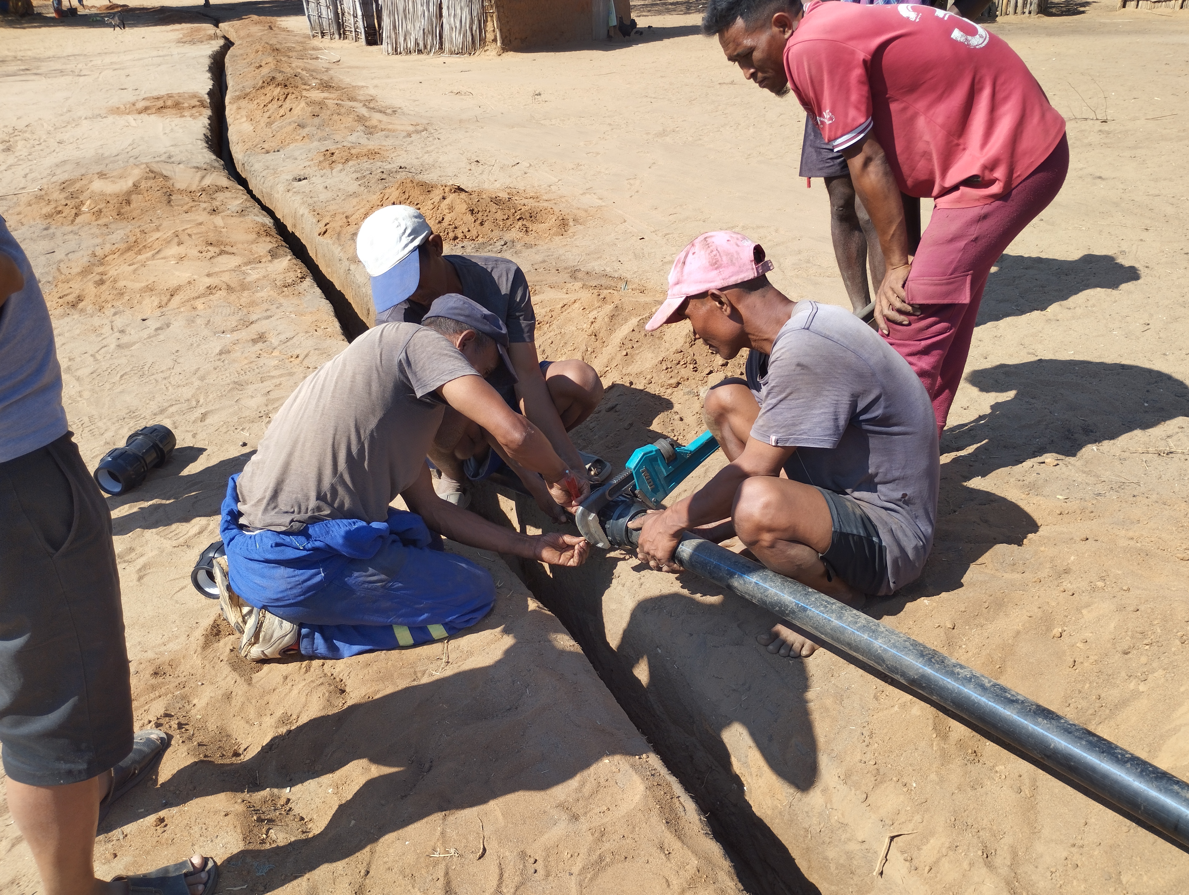 Réseau de distribution d'eau
